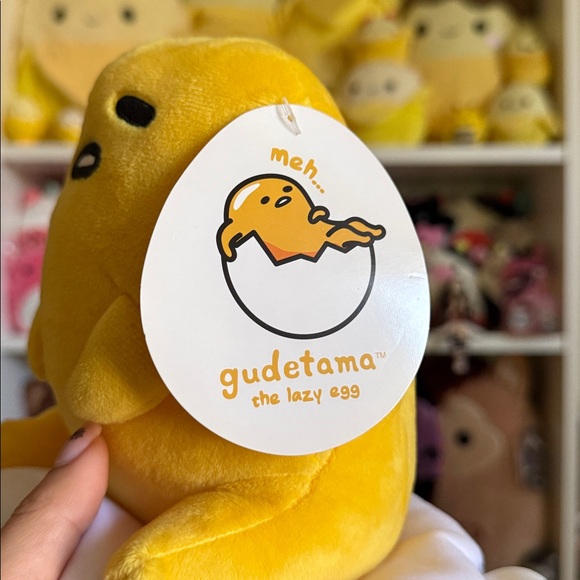 NWT Gudetama Sanrio 7” Plush - Picture 5 of 5